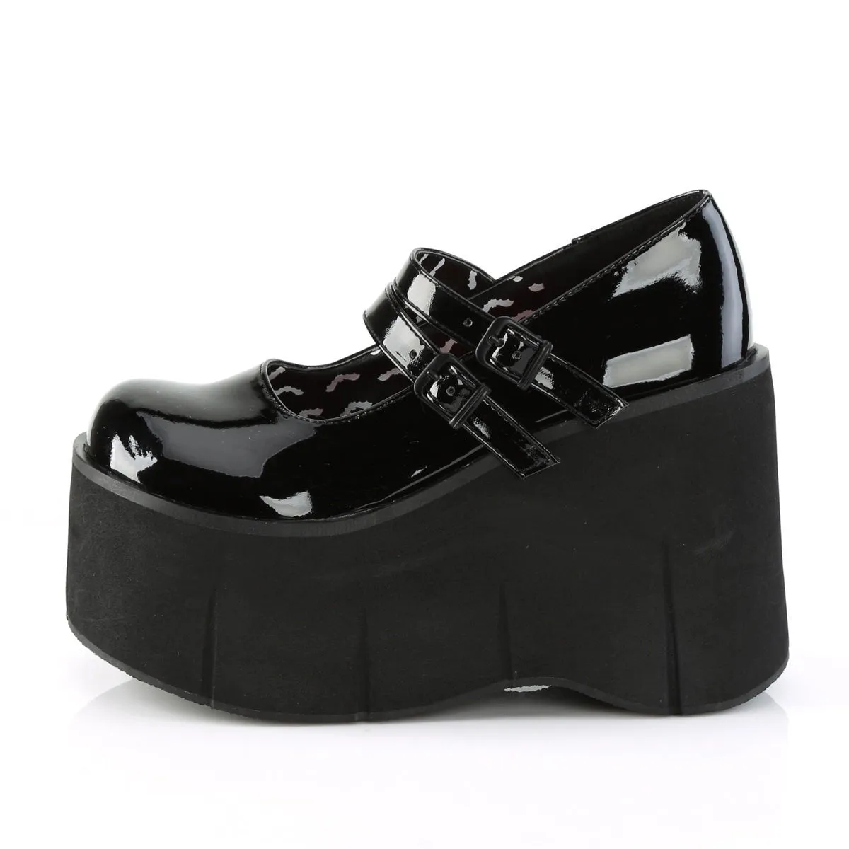 Demonia KERA-08 | Black Patent Leather Mary Janes