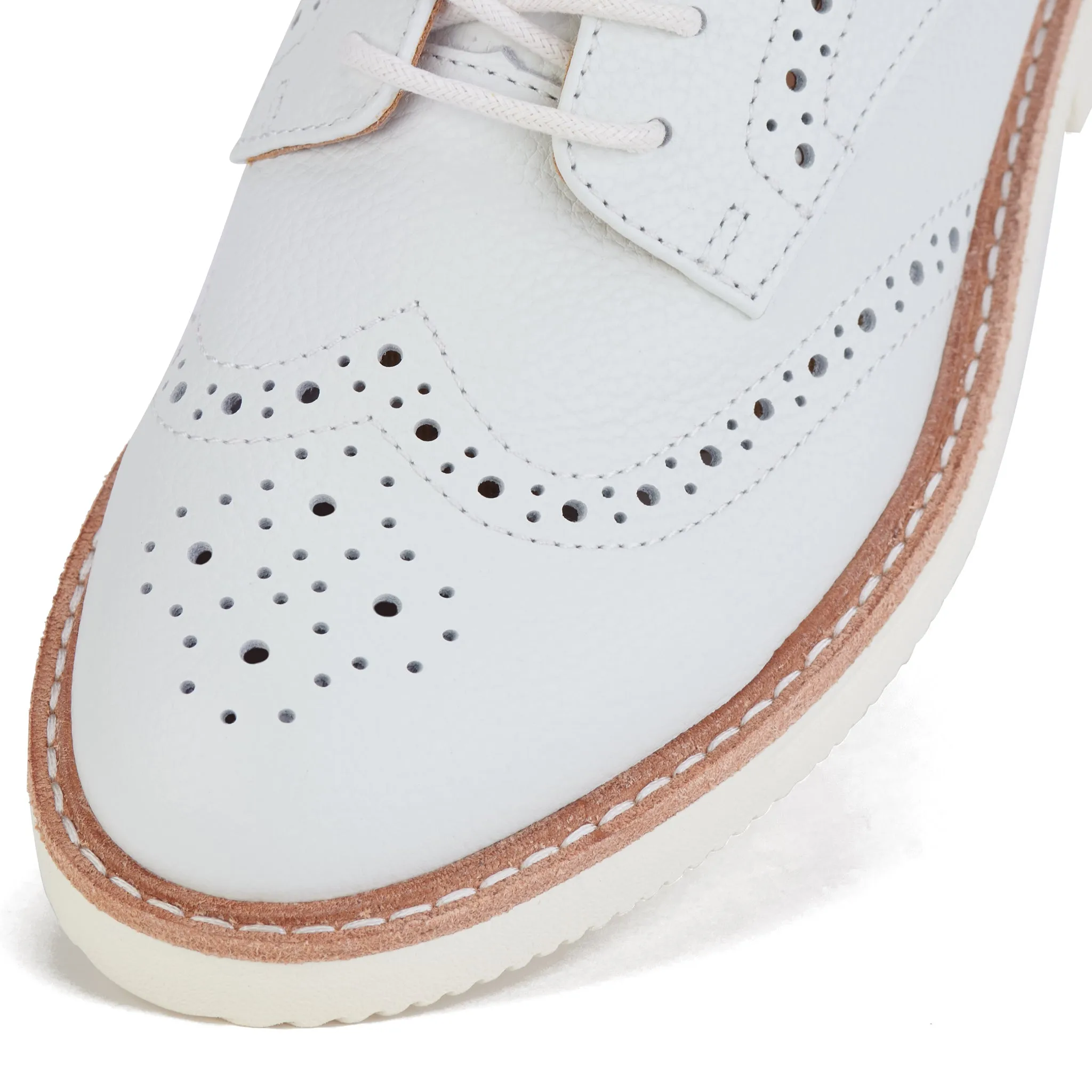 Derby Brogue Rise White