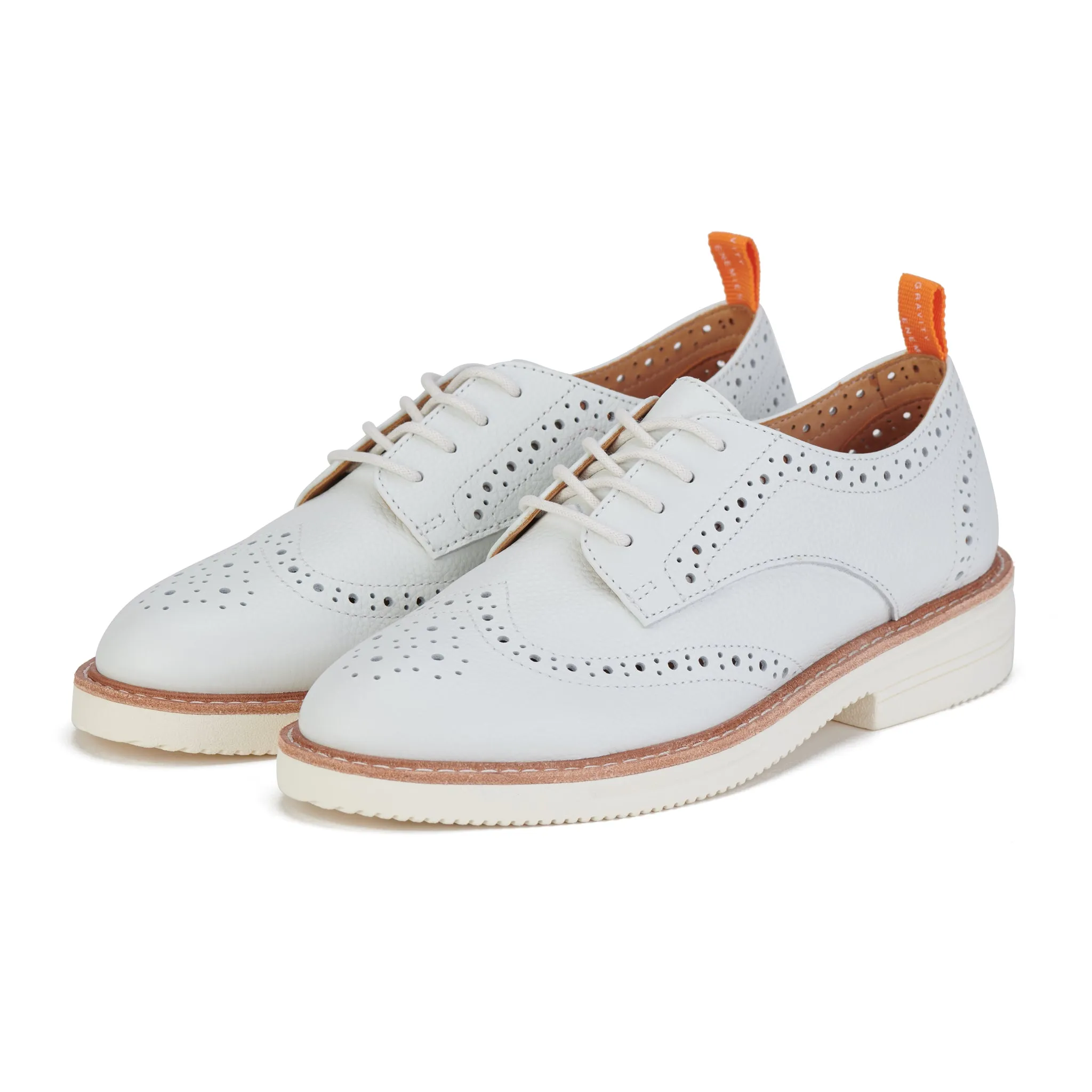 Derby Brogue Rise White