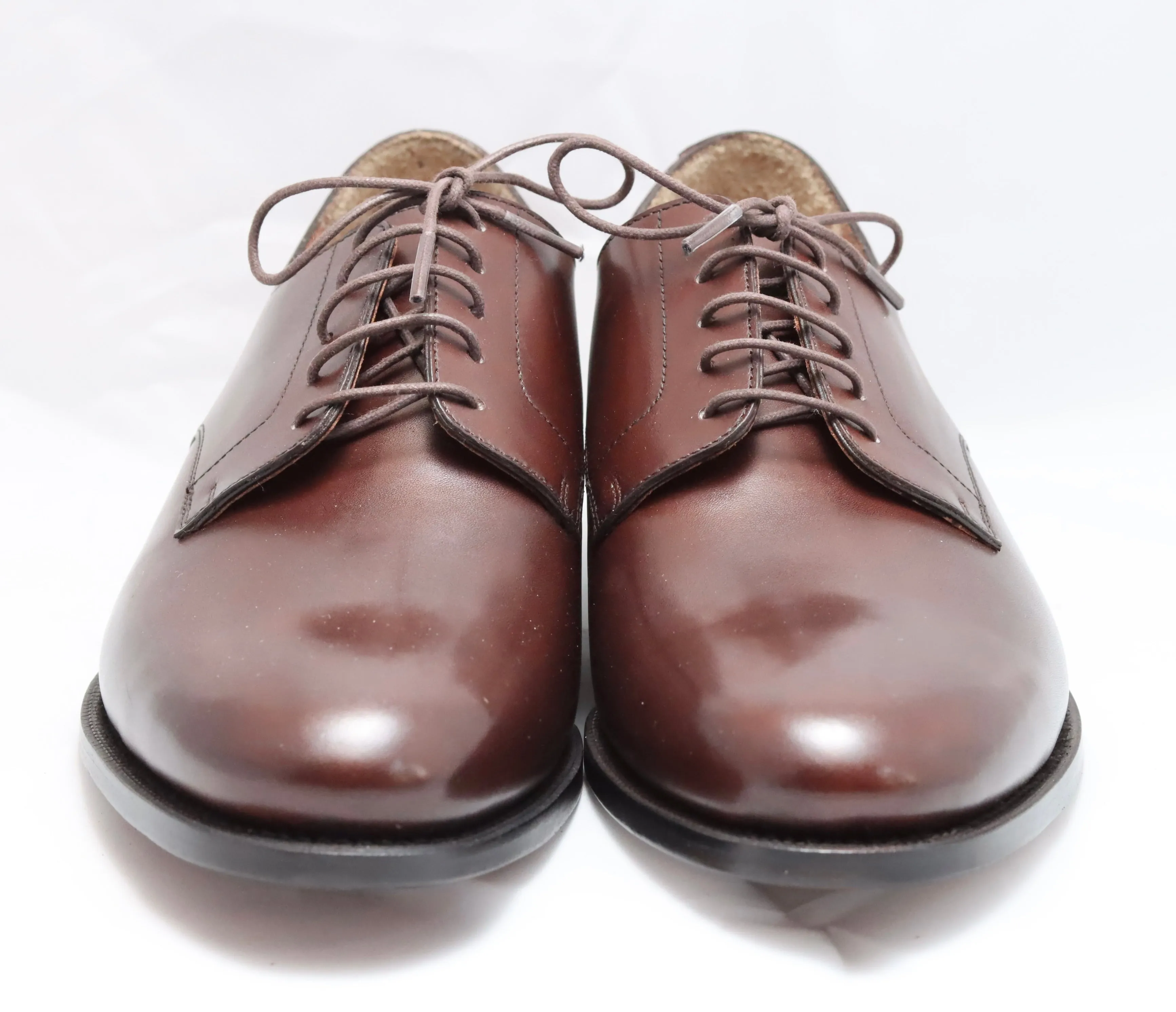 Derby shoe | mocha | Box calf |wide fit