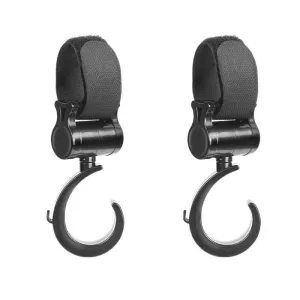 Diaper Bag Stroller Hooks / Hanger, 2 pack