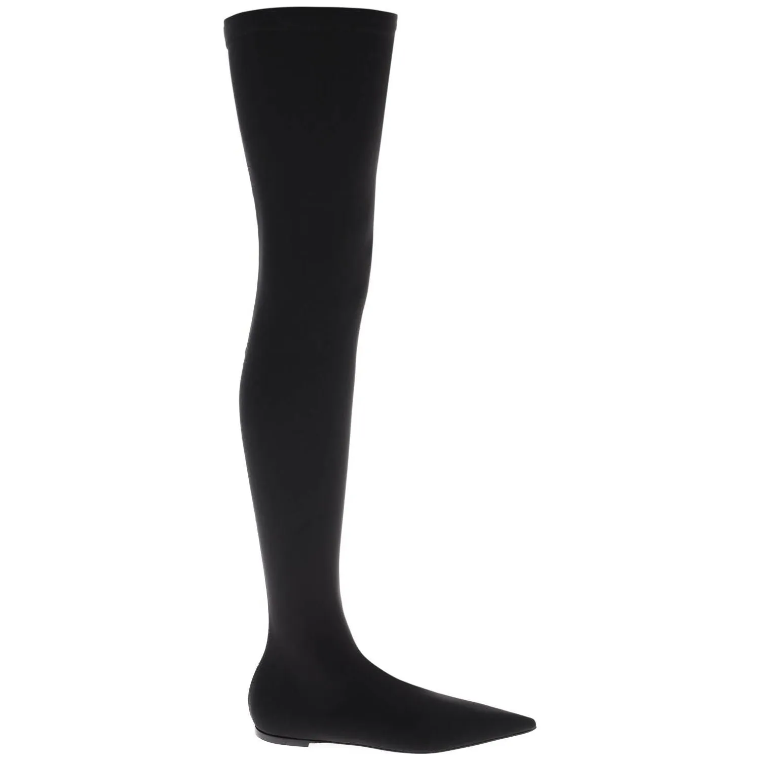 Dolce & Gabbana stretch jersey thigh-high boots