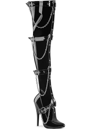 DOMINA-3027 [Black Patent] | BOOTS [PREORDER]