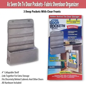 Door Pockets - The Ultimate Overdoor Fabric Organizer