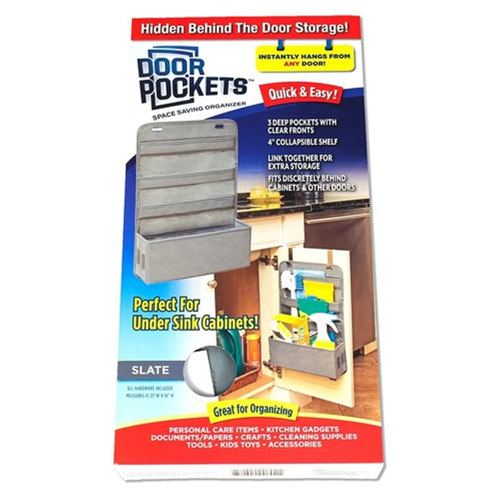 Door Pockets - The Ultimate Overdoor Fabric Organizer