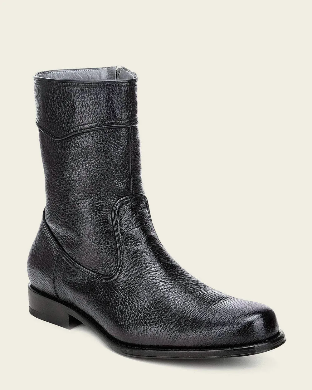 Dress black deer boot