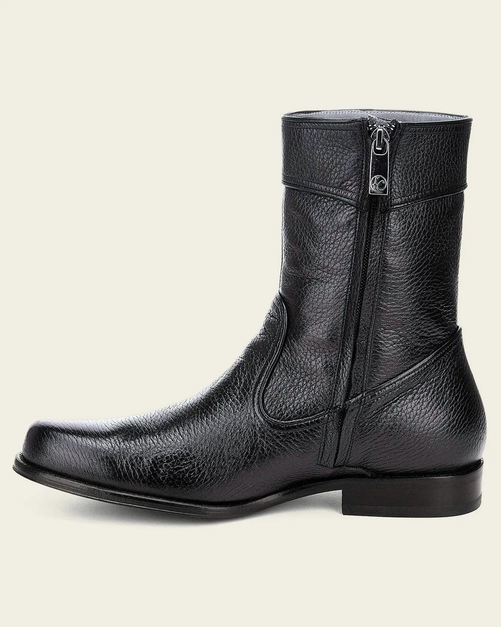 Dress black deer boot