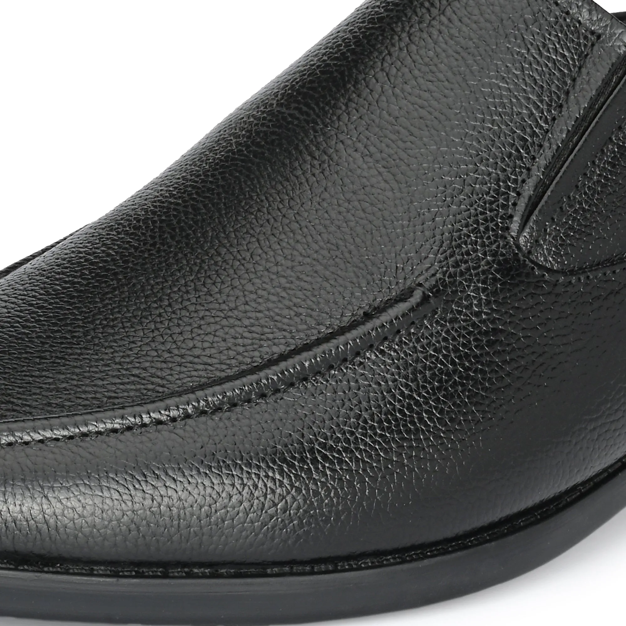 Enduring Full Grain Leather Slip Ons