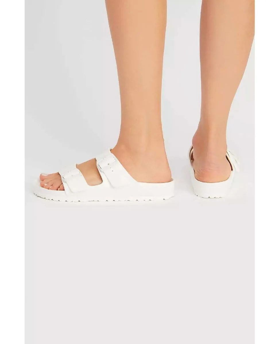 Eva Arizona Sandals White