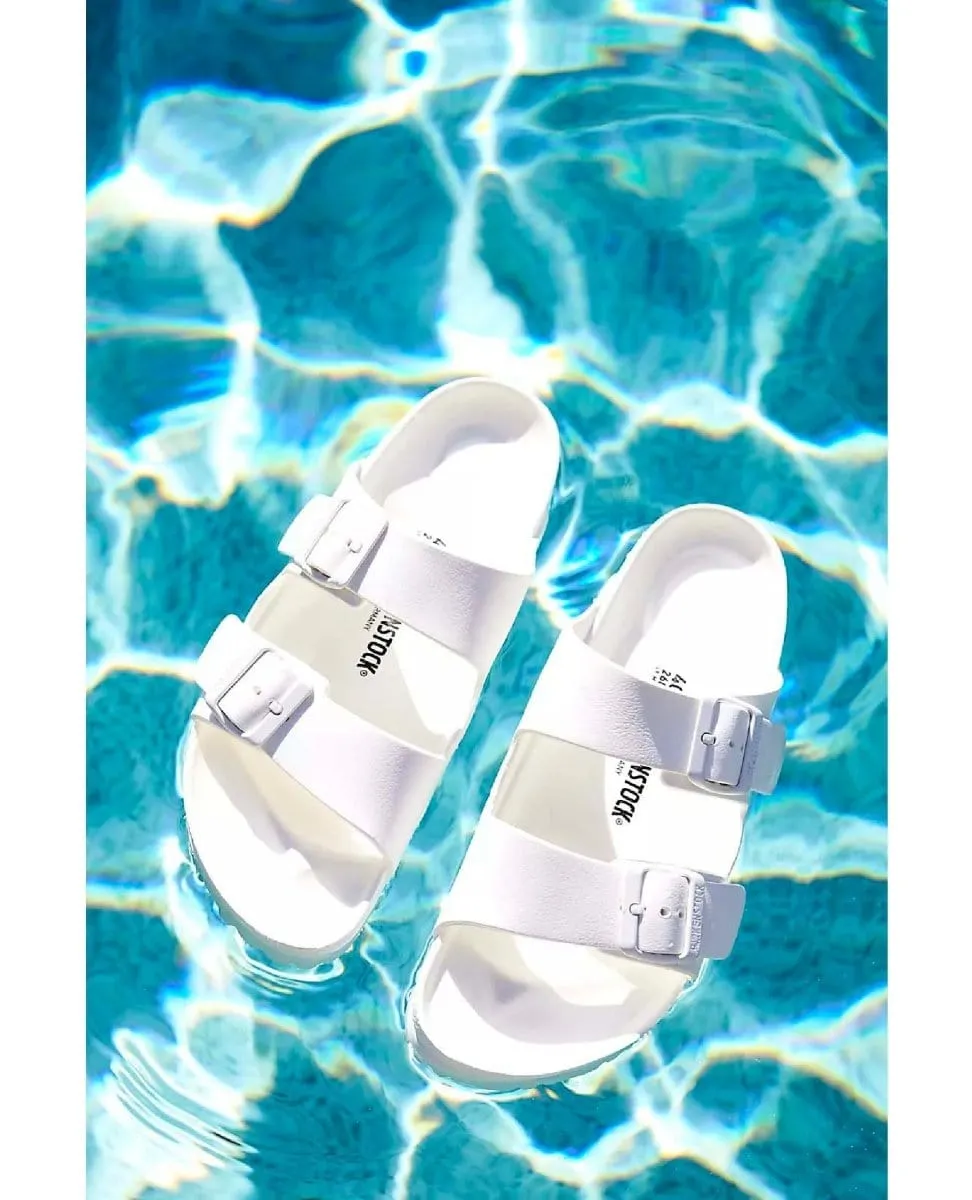 Eva Arizona Sandals White