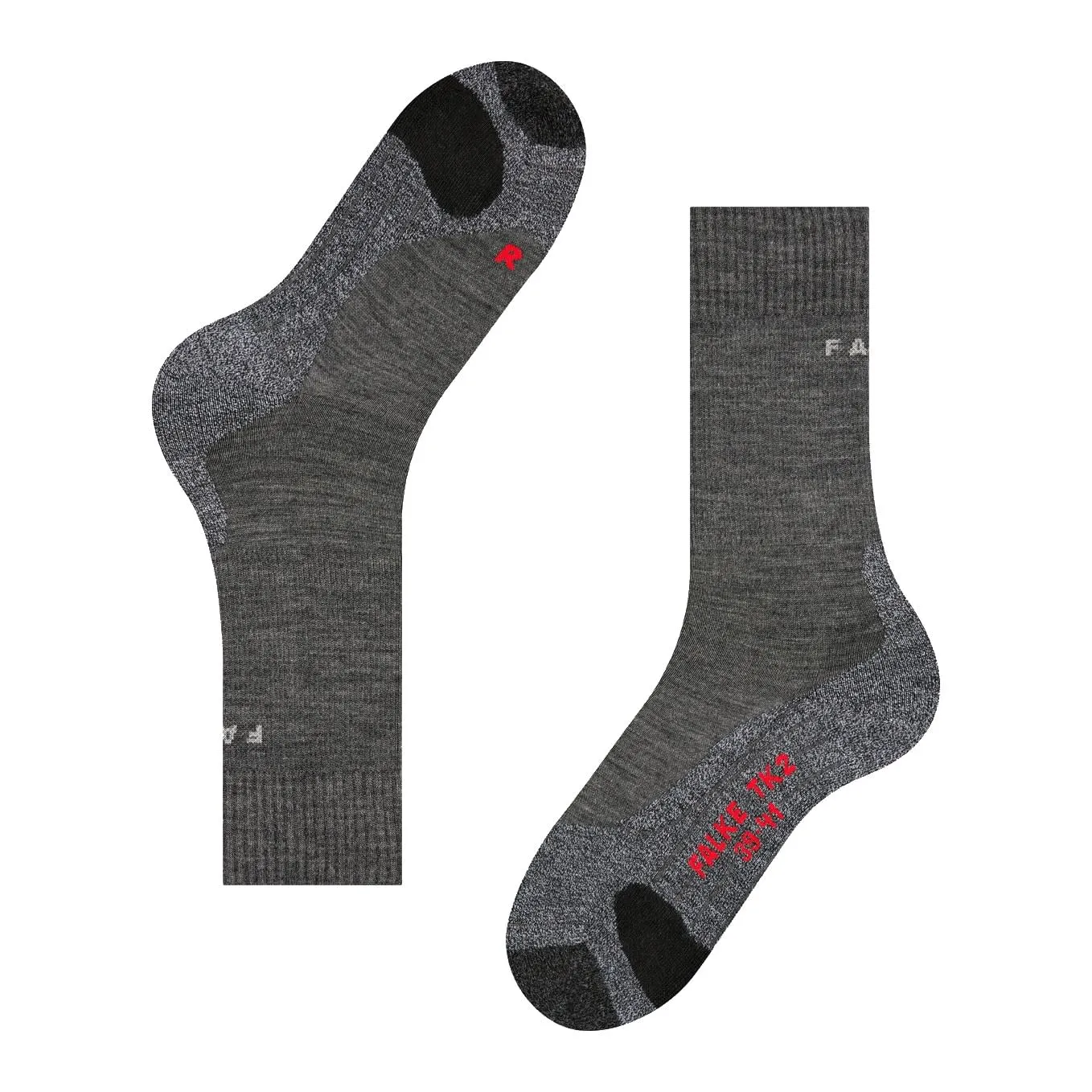 Falke TK2 Women&#x27;s Trekking Socks Asphalt Mel. | Buy Falke TK2 Women&#x27;s Trekking Socks Asphalt Mel. here | Outnorth