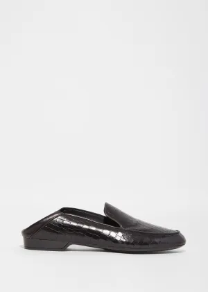 Fani Croc Embossed Loafer