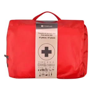 First aid kit Forclaz 47 pcs., red