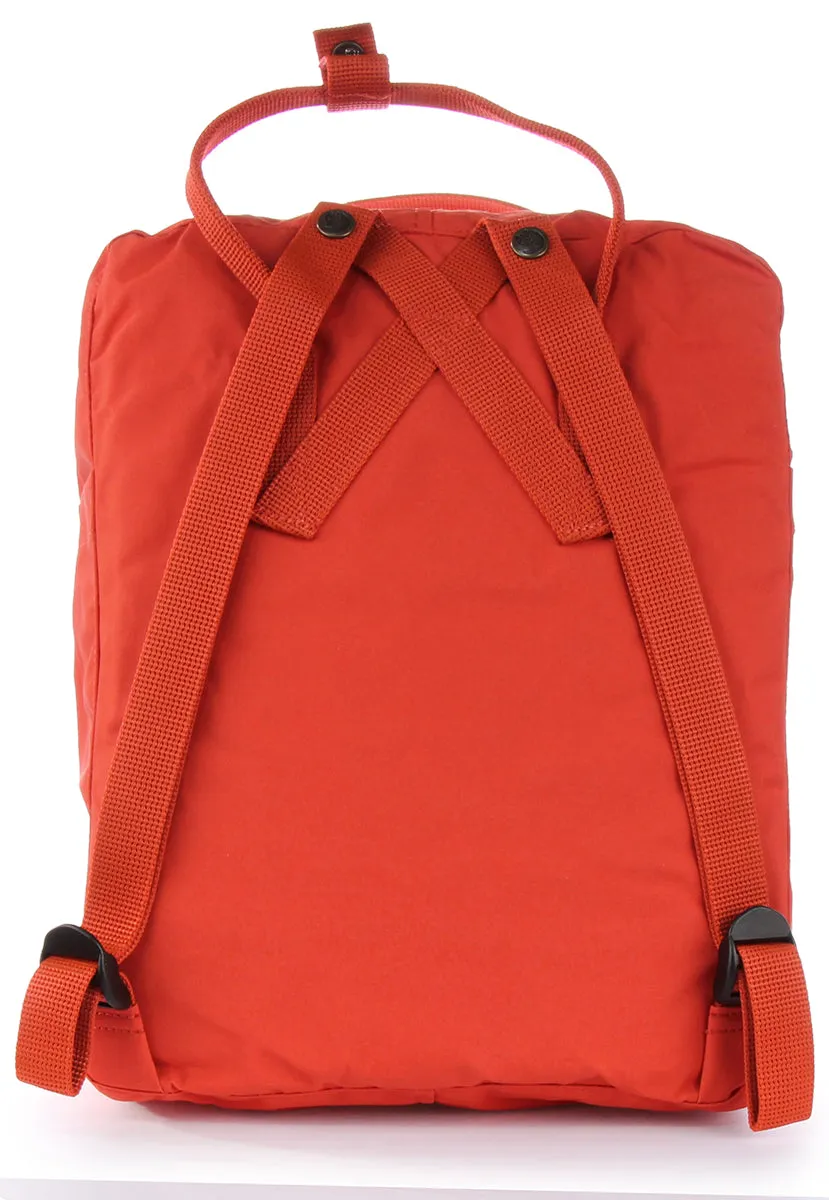 Fjallraven Kanken Backpack In Red