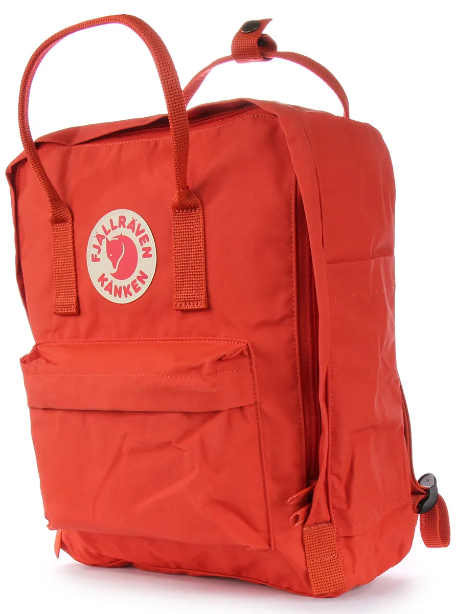 Fjallraven Kanken Backpack In Red