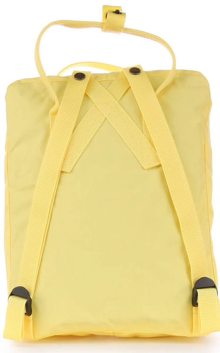 Fjallraven Kanken Backpack In Yellow