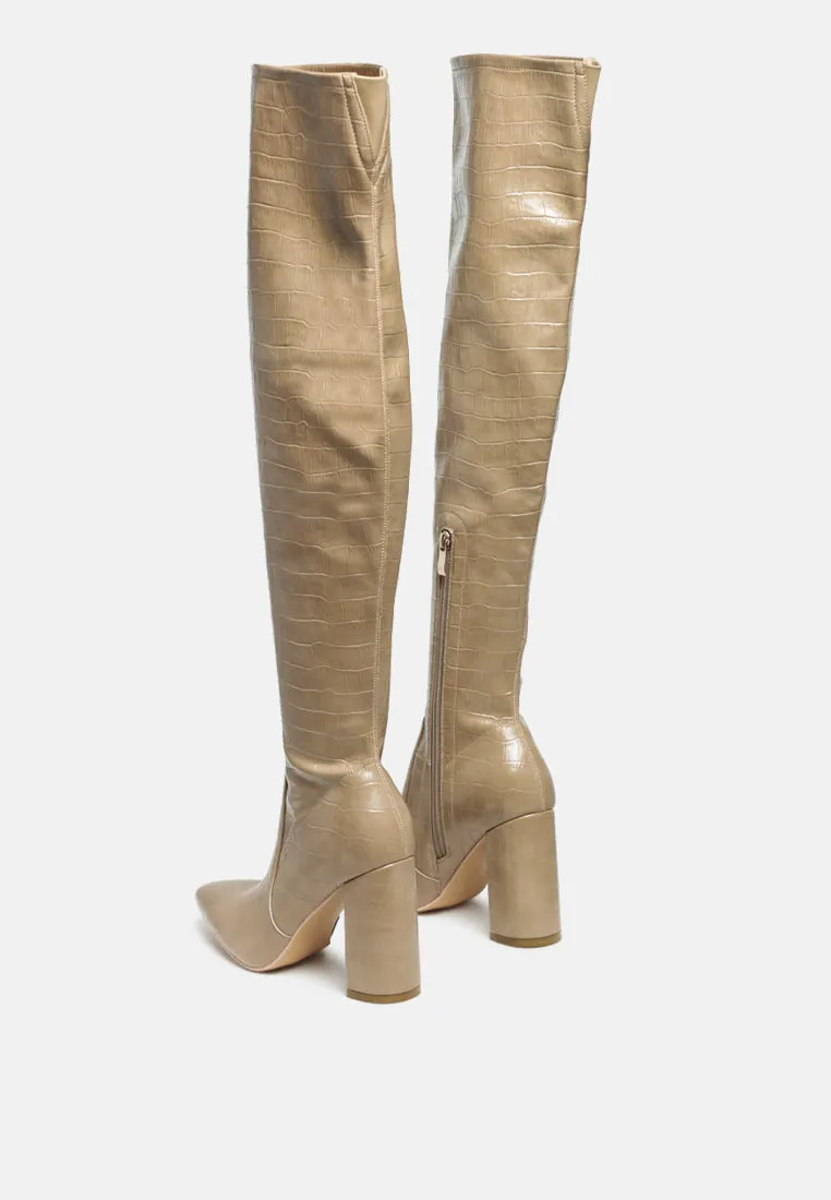 Flittle Over-The-Knee Boot