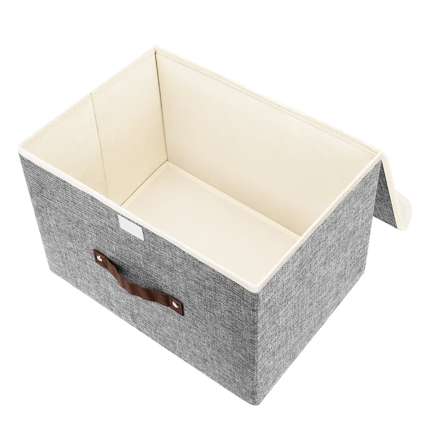 Foldable Storage Boxes with Lid (14.9'' X 9.8'' X 9.8'')