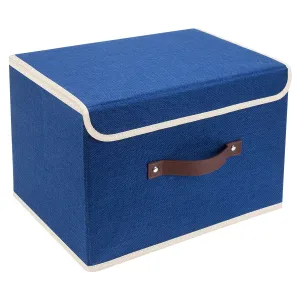 Foldable Storage Boxes with Lid (14.9'' X 9.8'' X 9.8'')