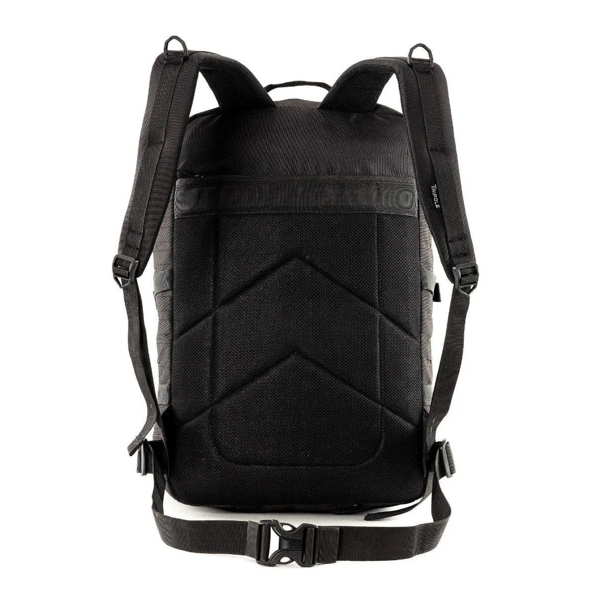 Force Plus Tactical Army Backpack with Laser-cut MOLLE - 50 Litres - Black