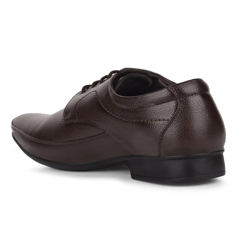 Fortune By Liberty HIL-7 Formal Derby Shoes For Men - Brown