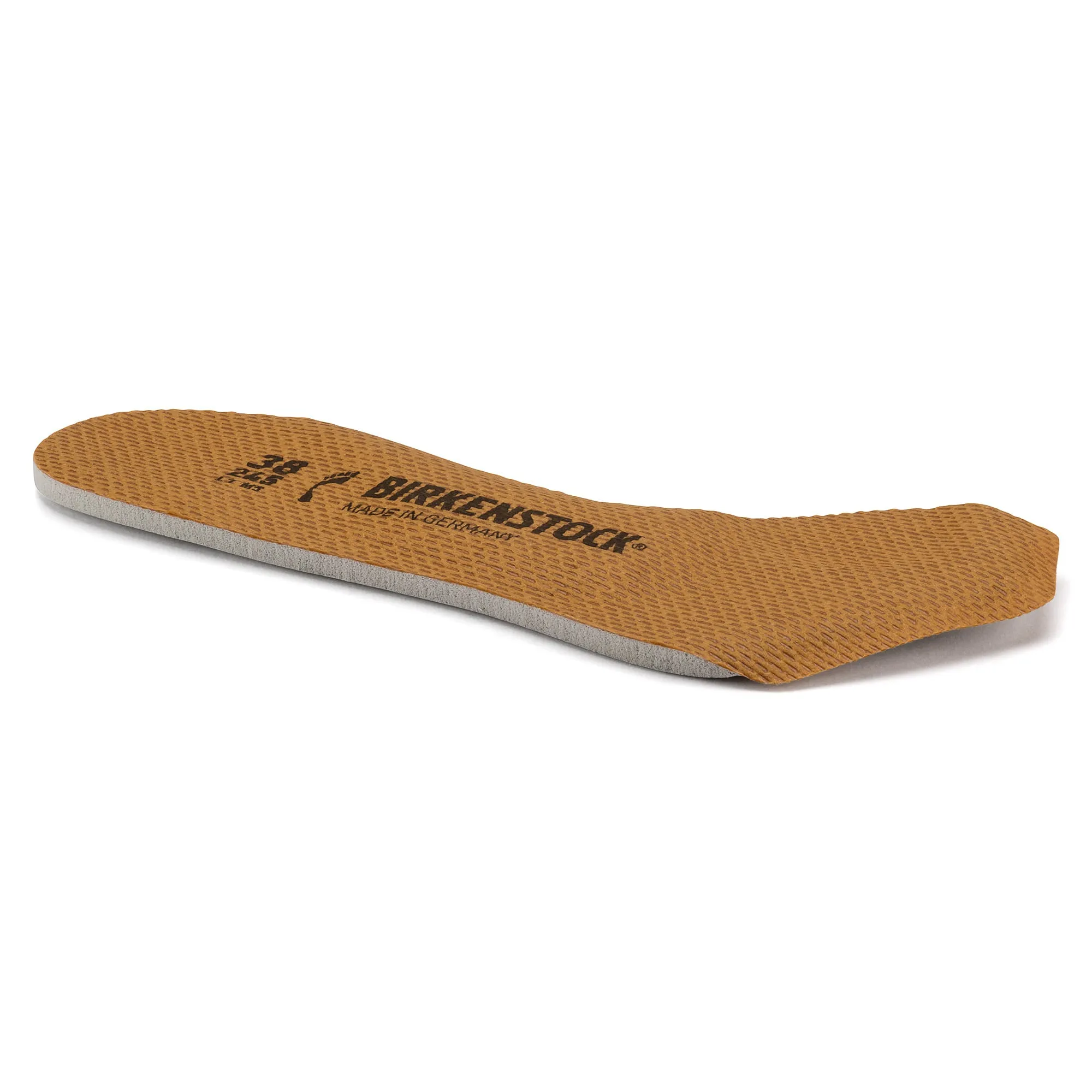 Fussbett sohle 3/4 Length Insole Birko-Tex Textile Brown