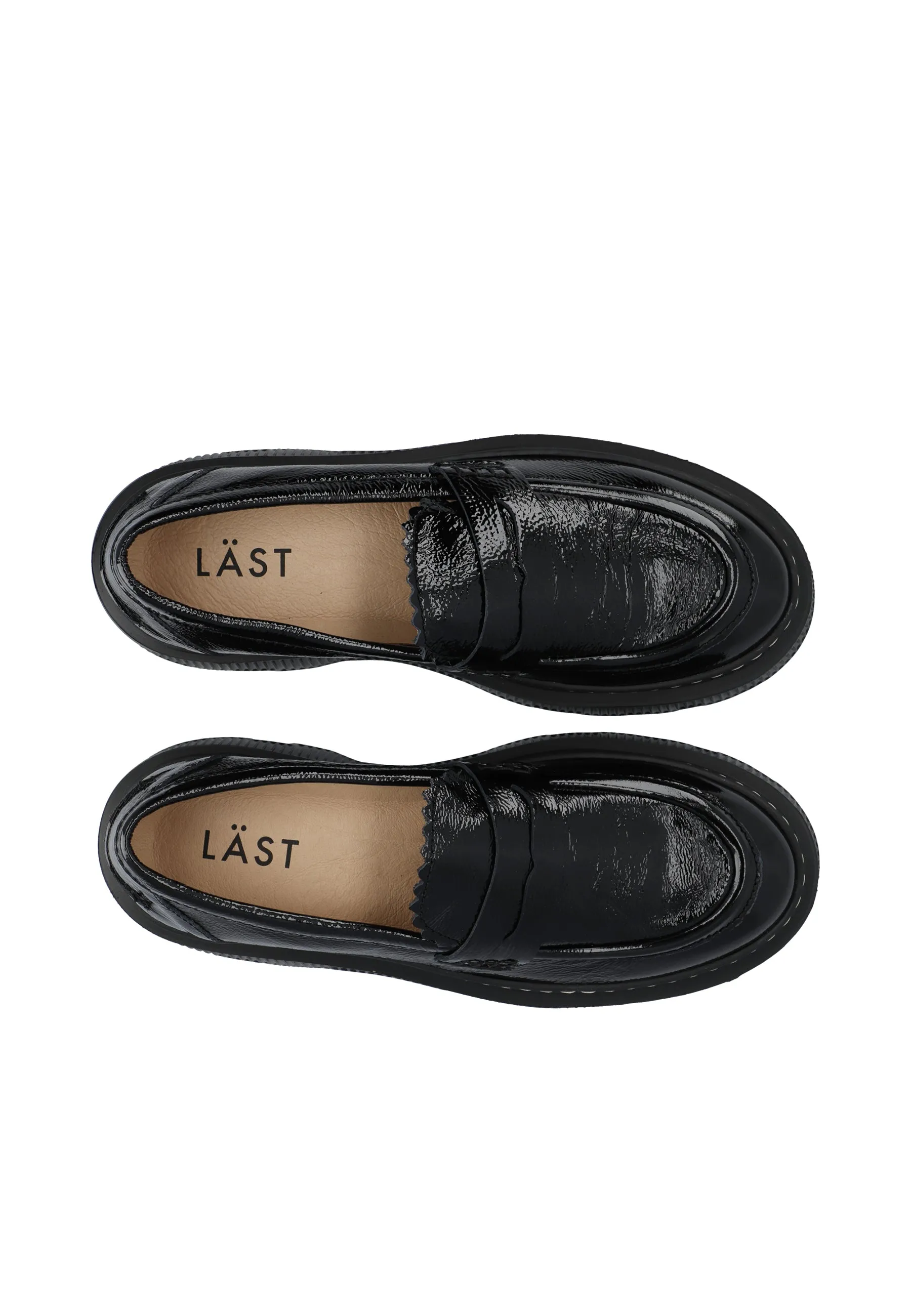 Gemma Black Patent Loafers