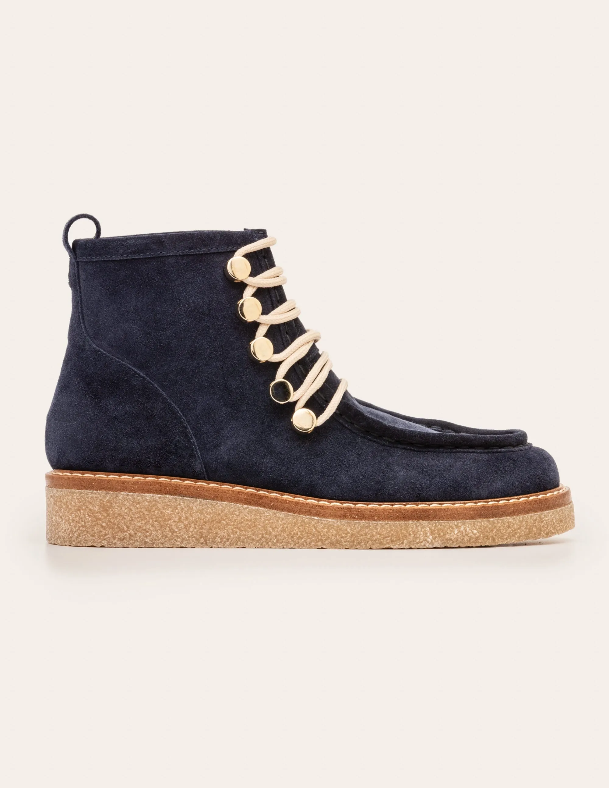 Gowrie Ankle Boots-Navy