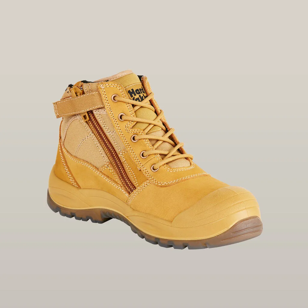 Hard Yakka Utility Zip Sided Steel Toe Safety Boot (Y60120)