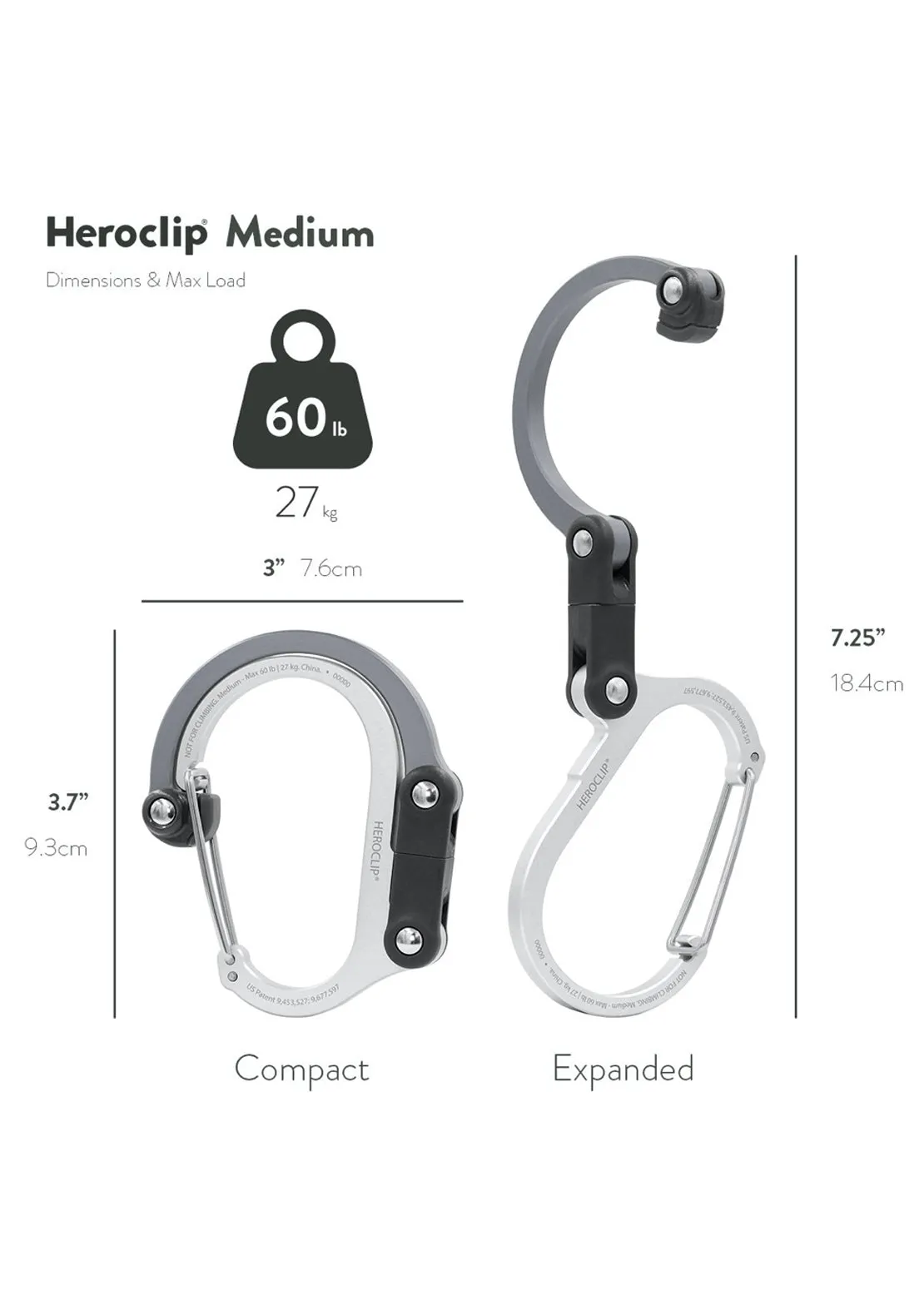 Heroclip Medium Carabiner