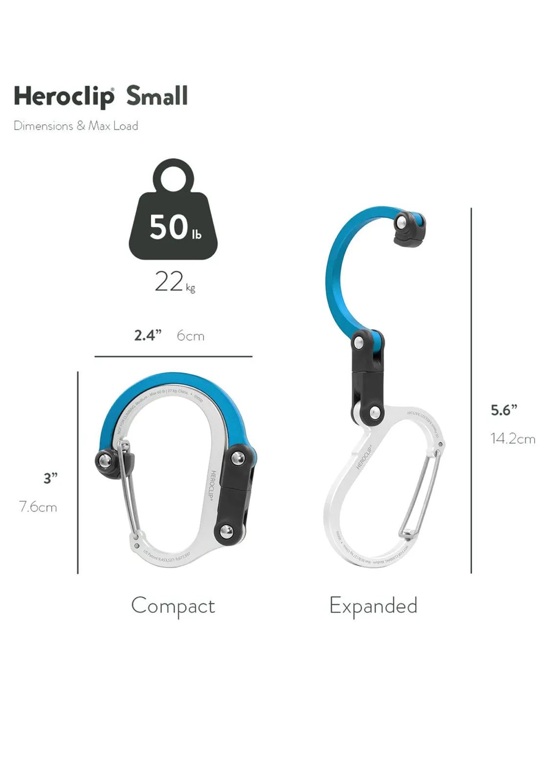 Heroclip Small Carabiner