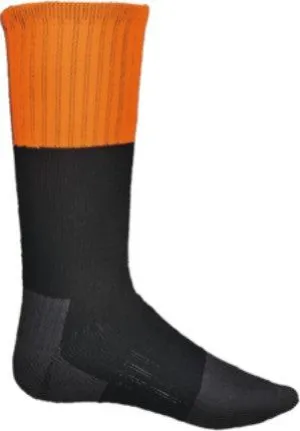 Hi-Viz Work Socks - Fluro Orange