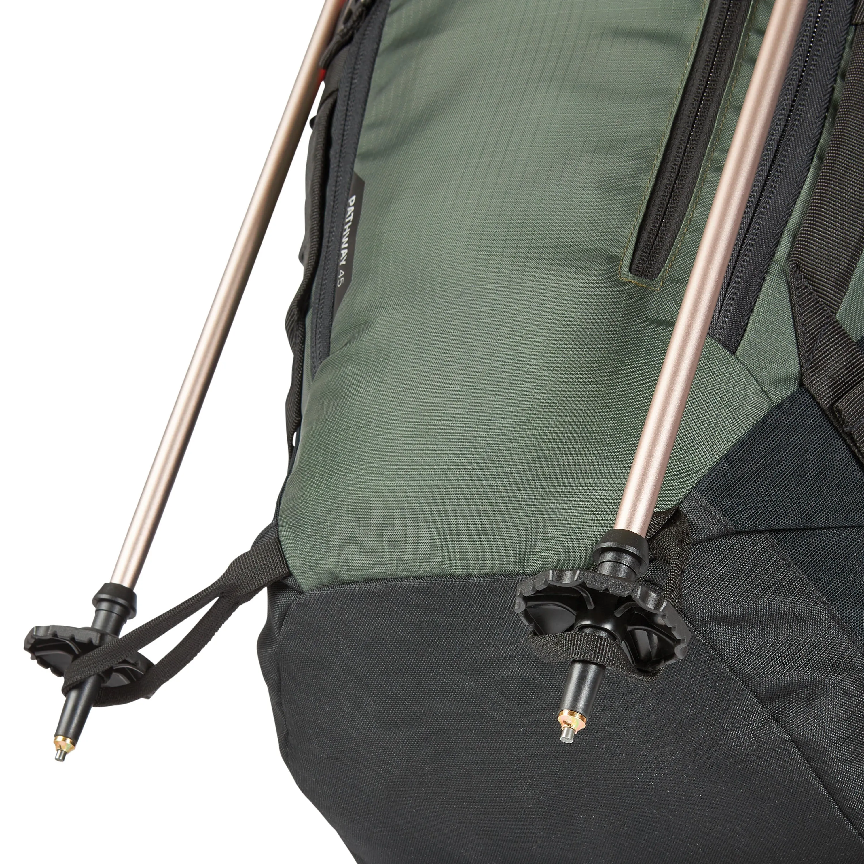 High Sierra Pathway 2.0 Frame Pack 45L Backpack - Forest Green/Black