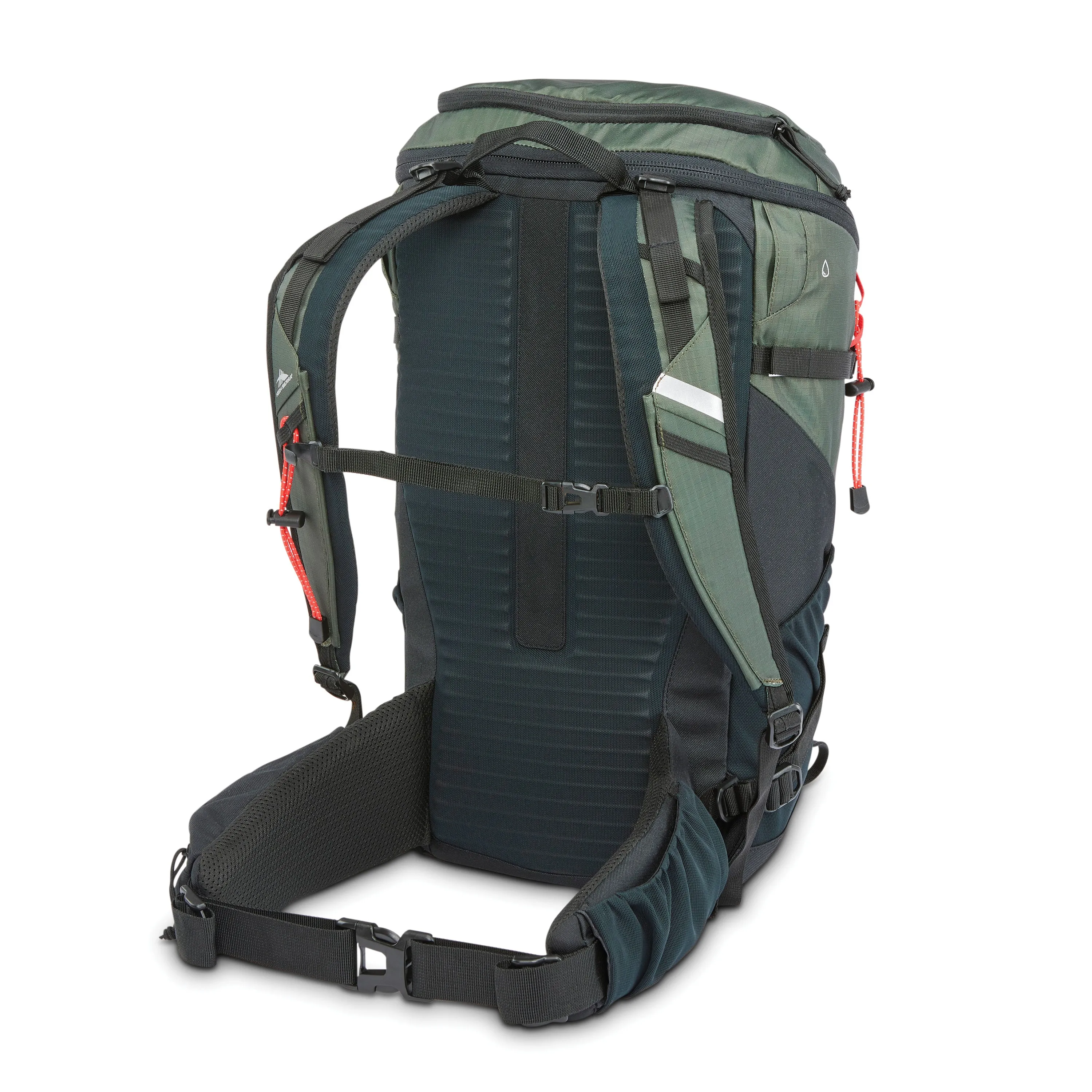 High Sierra Pathway 2.0 Frame Pack 45L Backpack - Forest Green/Black