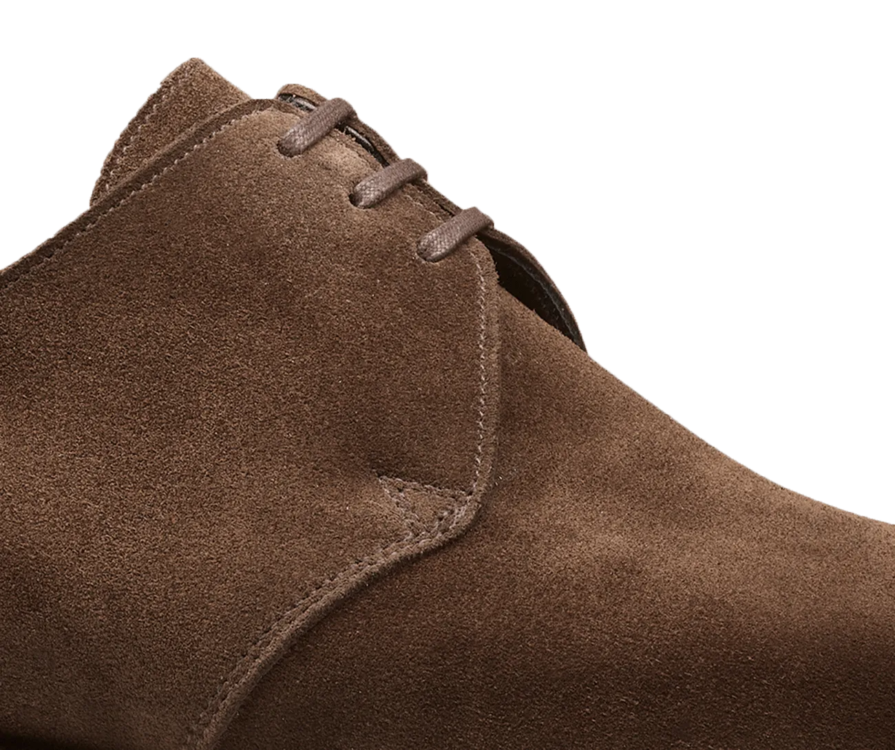 Highbury 2 Dark Brown Calf Suede