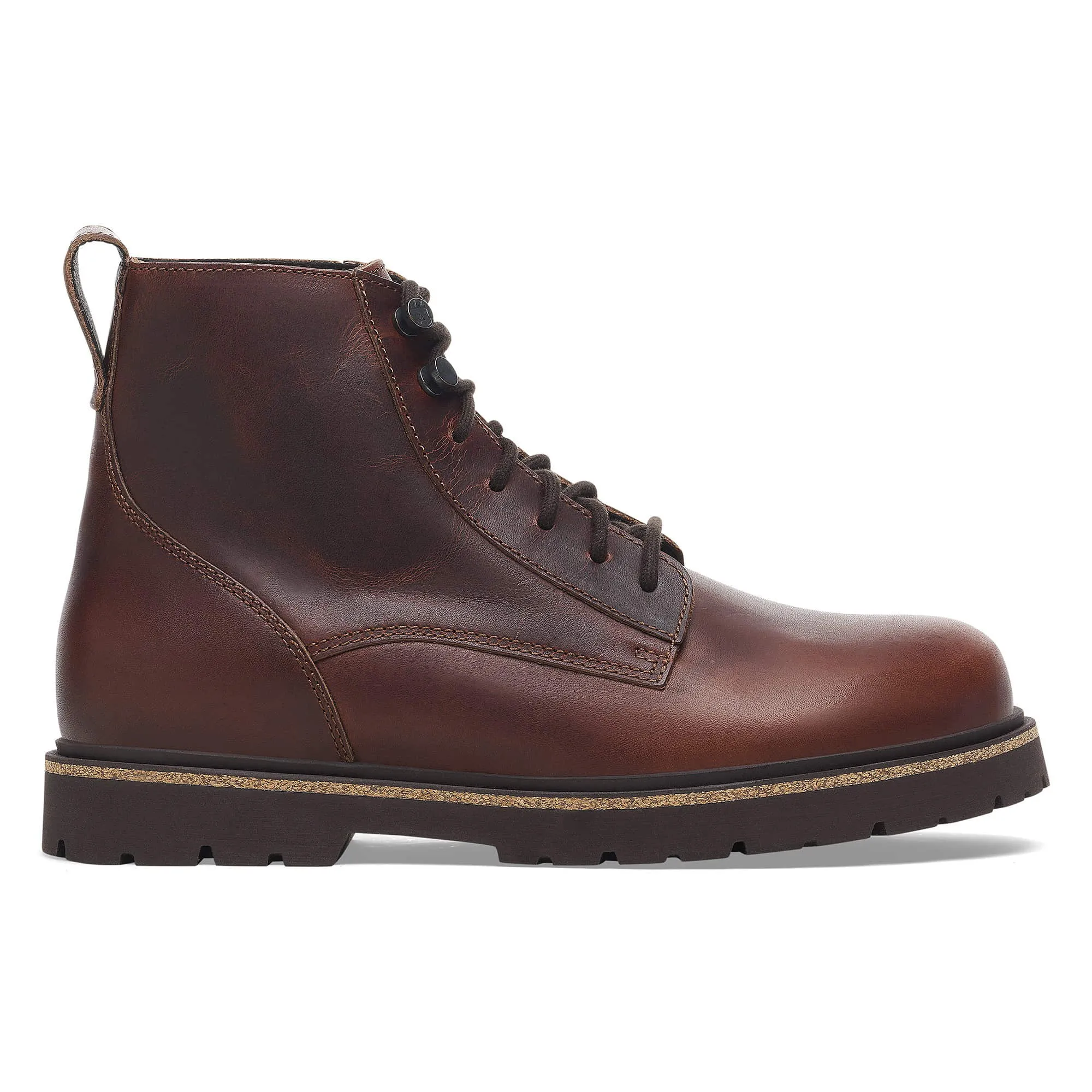 Highwood Lace Mid Men Natural Leather