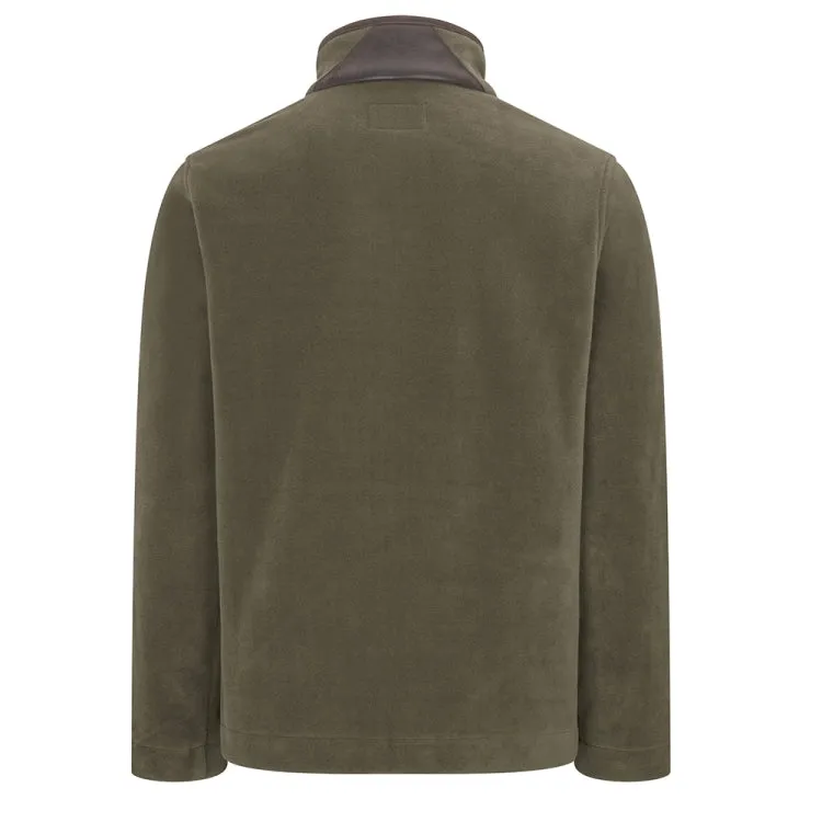 Hoggs of Fife Stenton 1/4 Zip Fleece - Lovat