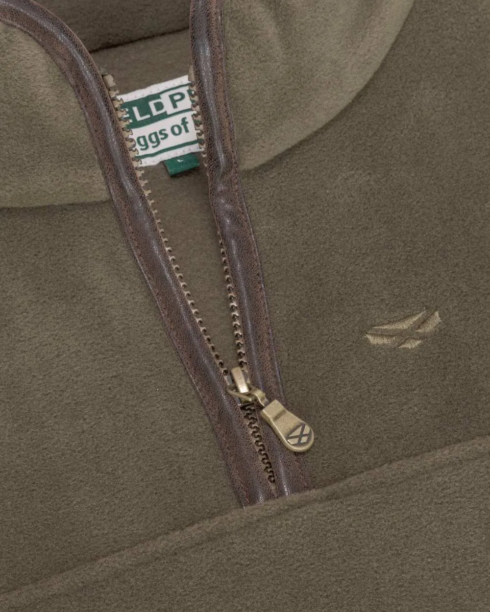 Hoggs of Fife Stenton Quarter Zip Fleece