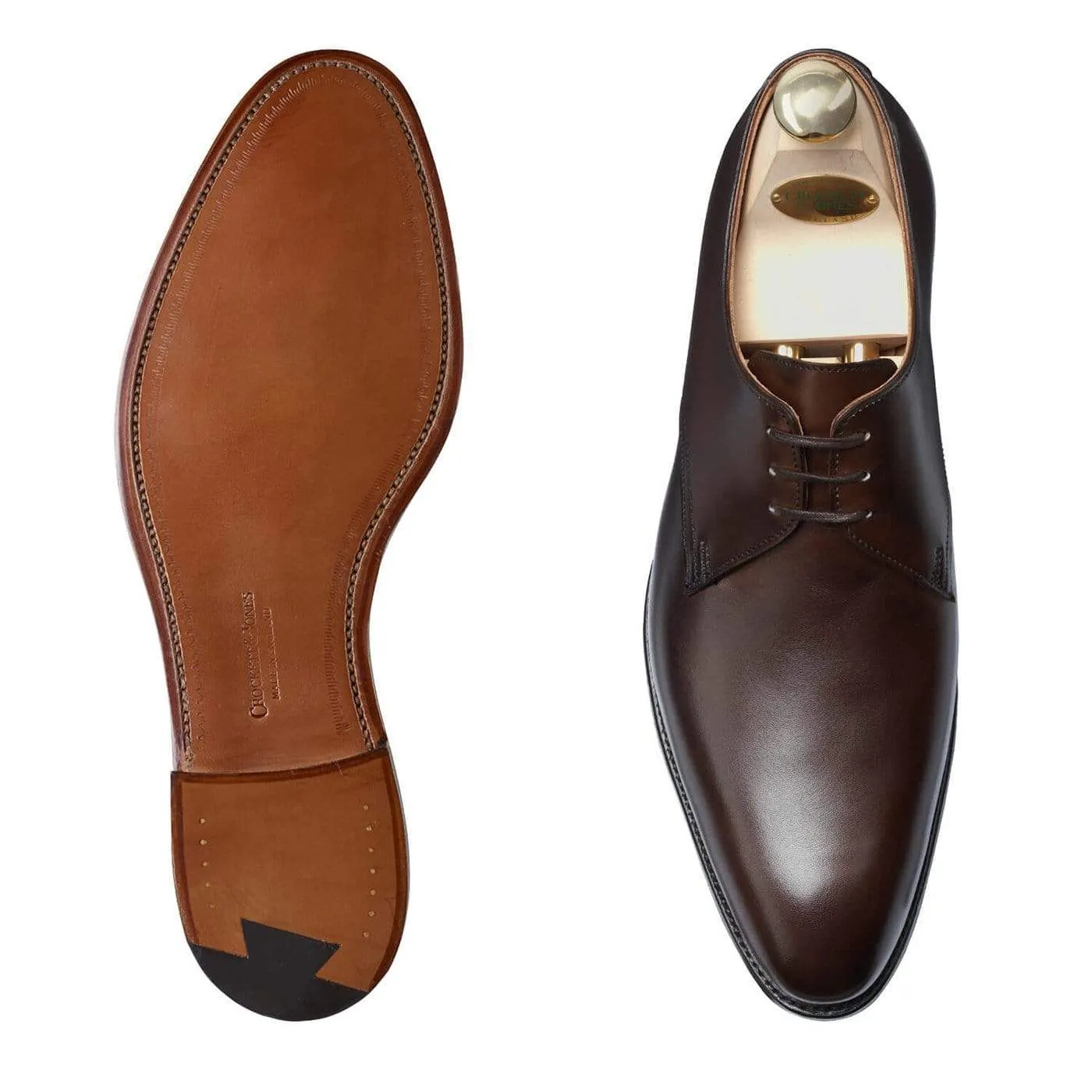 Hoxton Dark Brown Burnished Calf