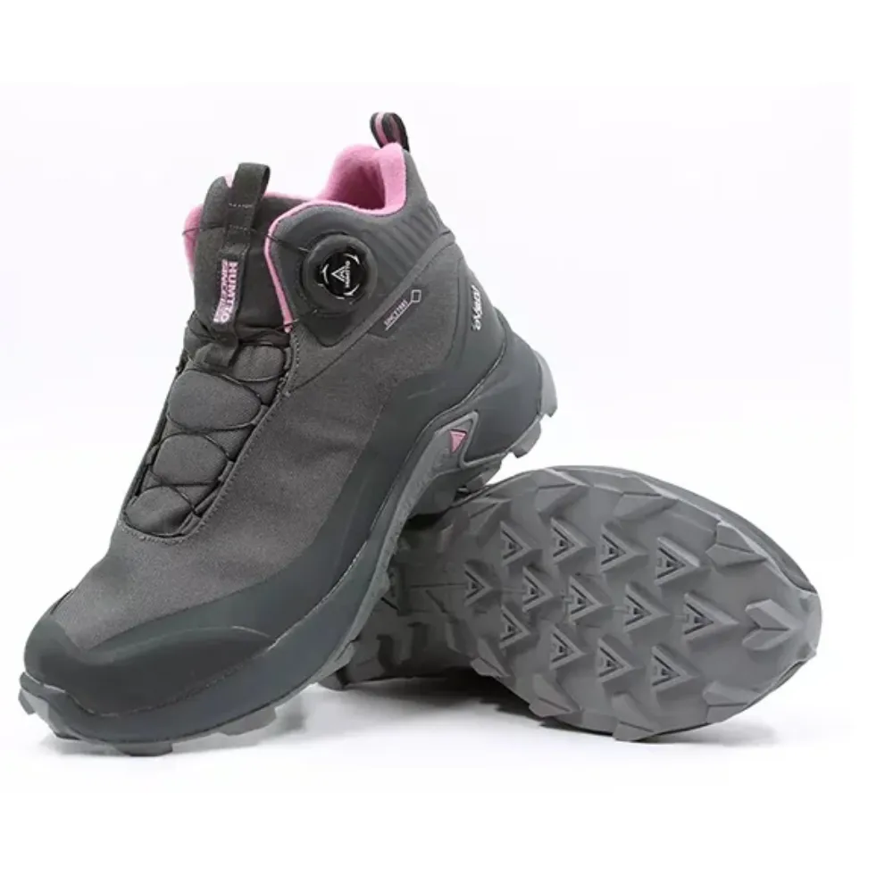 Humtto Waterproof Hiking Boots for Women BOA 240775B-2 Grey