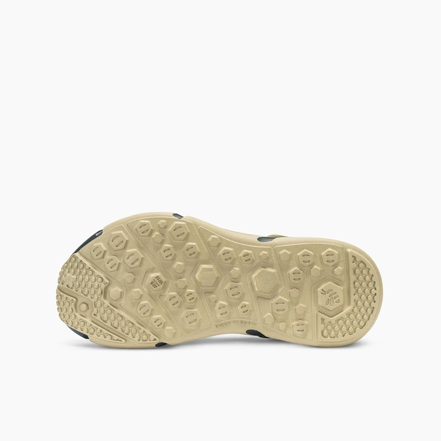 Joybees Mens Trekking Clog Dusty Olive Charcoal