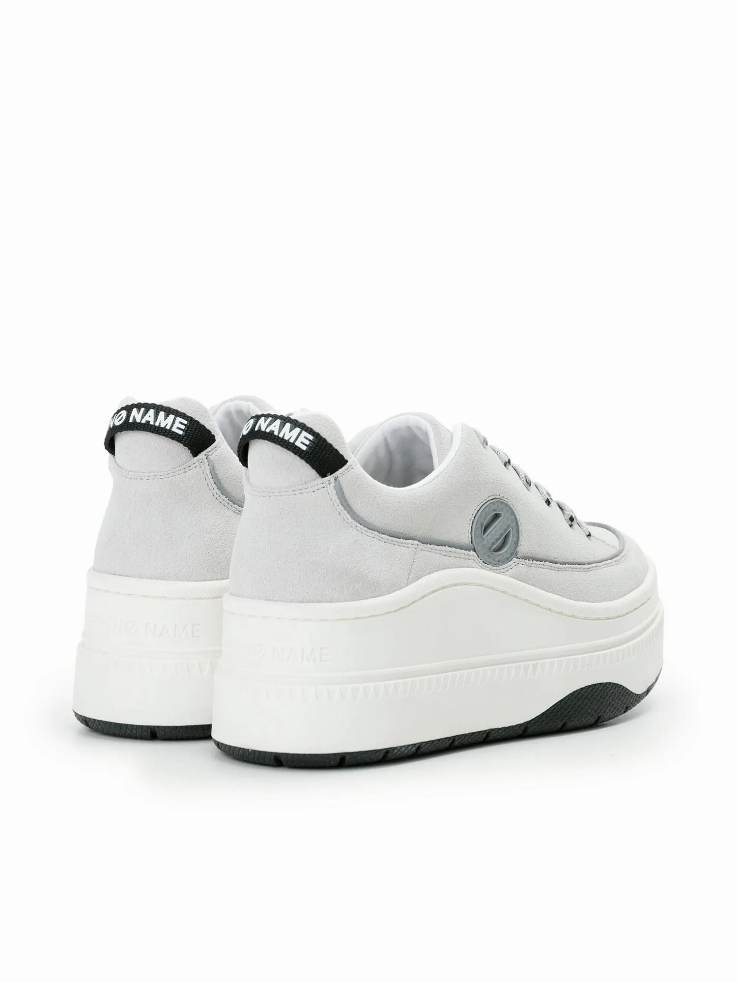 Jump Derby Cow Suede White Sneakers