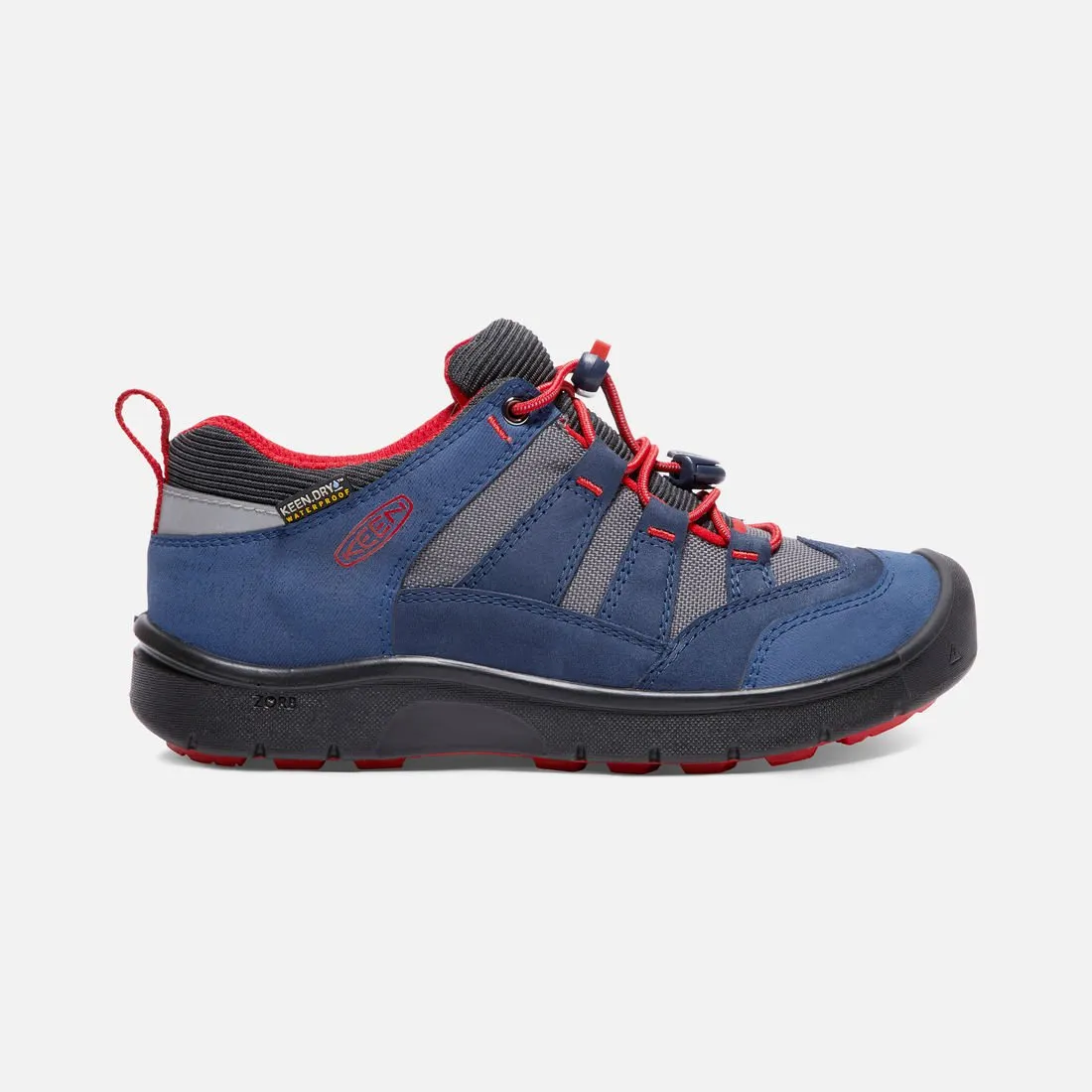 Keen Dress Blues/Fiery Red Hikeport Hiking Shoe