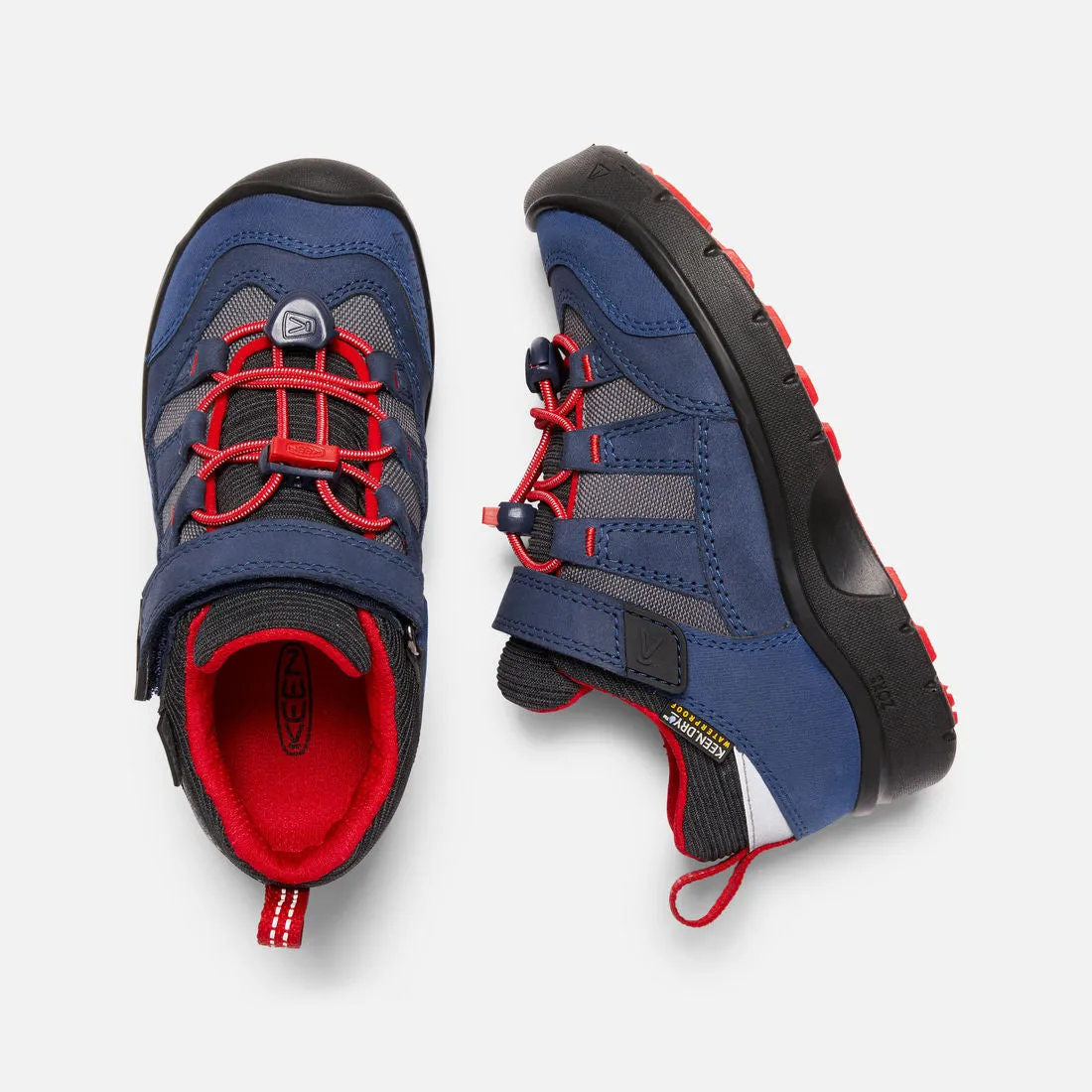 Keen Dress Blues/Fiery Red Hikeport Hiking Shoe