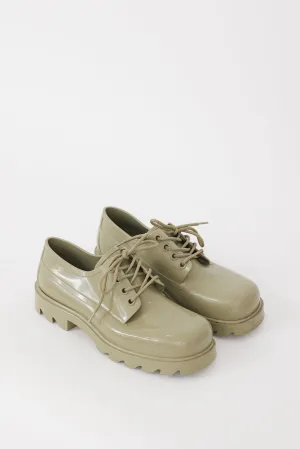 Khaki Green Rubber Stride Derby