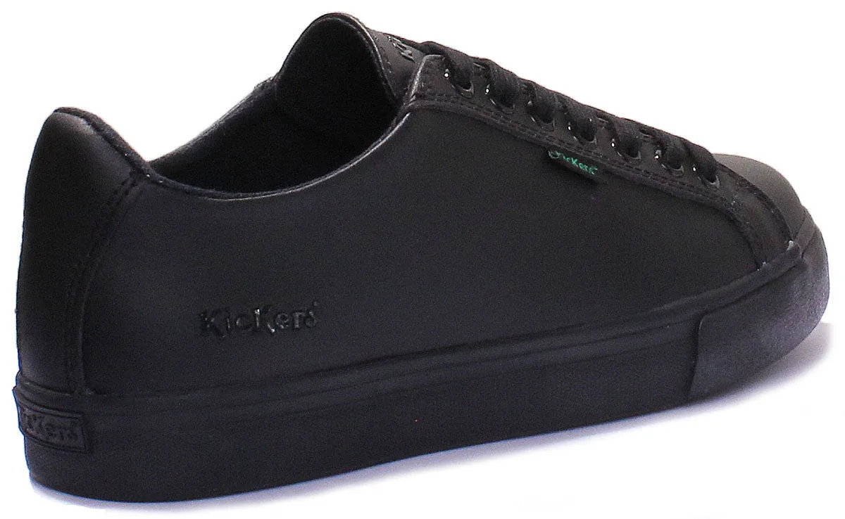 Kickers Tovni Lacer Y In Black For Teen UK Size 3 - 6