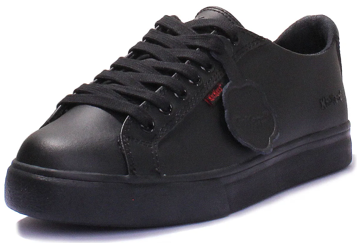 Kickers Tovni Lacer Y In Black For Teen UK Size 3 - 6