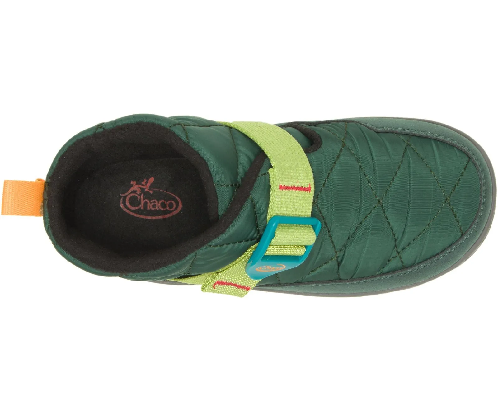 Kids Ramble Puff Slipper Boot -  Trekking Green