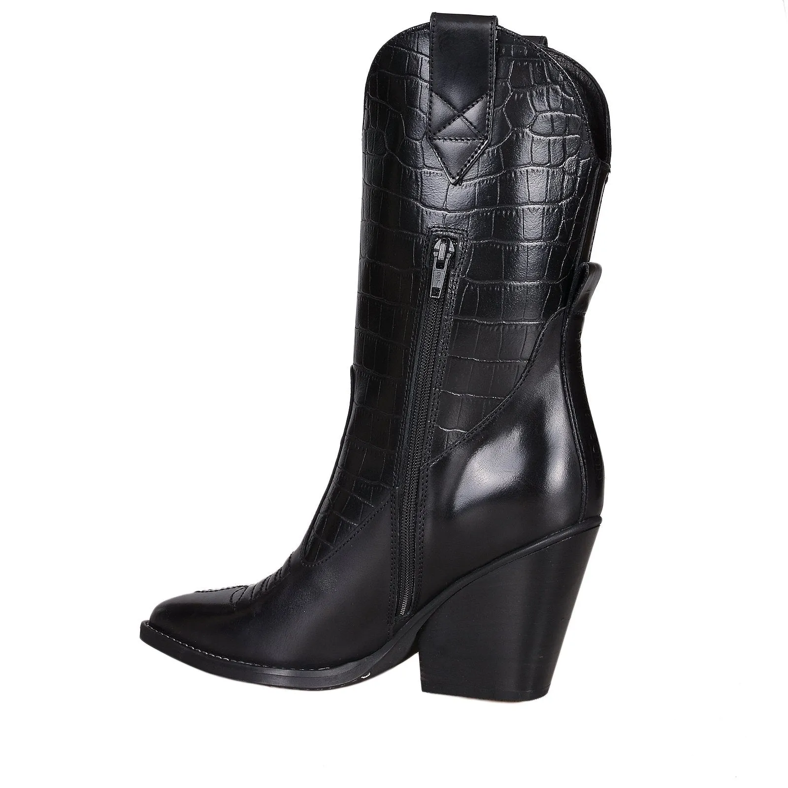 Kim Sierra Nero Cowboy Boots