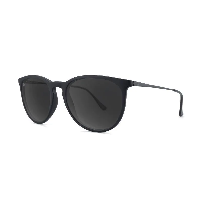 Knockaround Mary Janes Sunglasses - Black on Black / Smoke